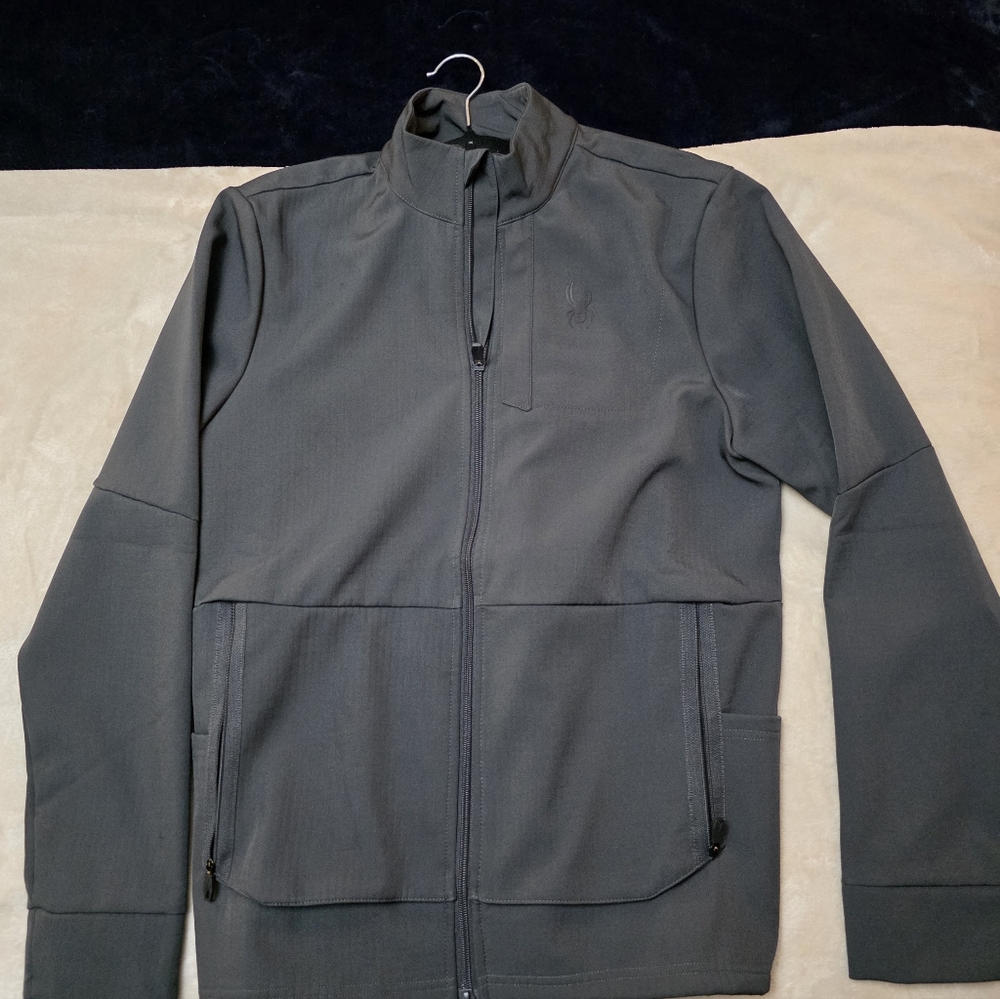 Spyder Men's Charcoal Performance Jacket